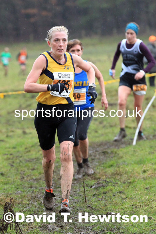 Senior womens 2022 North Eastern Harrier League, Thornley Farm, Peterlee, County Durham. Photo: David T. Hewitson/Sports for All Pics